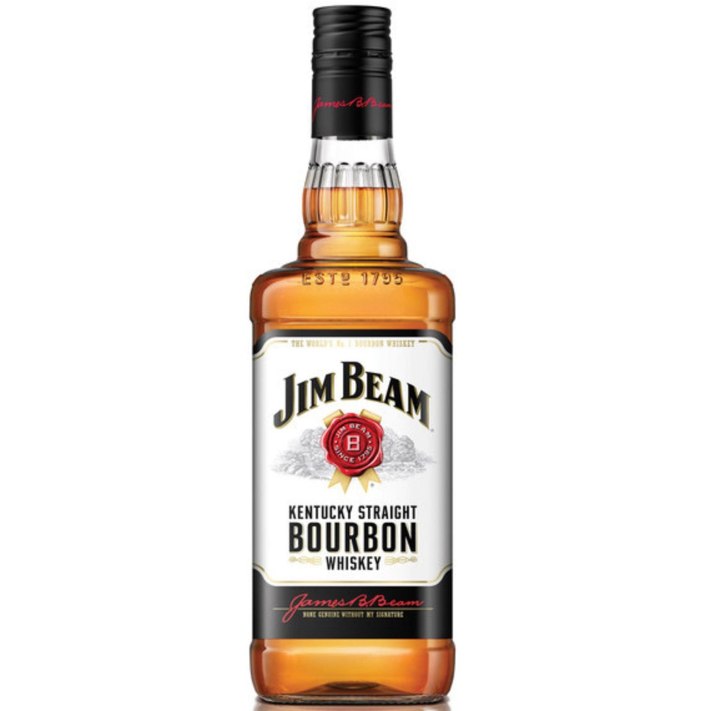 Jim Beam Bourbon Whiskey,100cl 40%